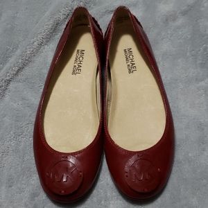 MK Dark Red Flats